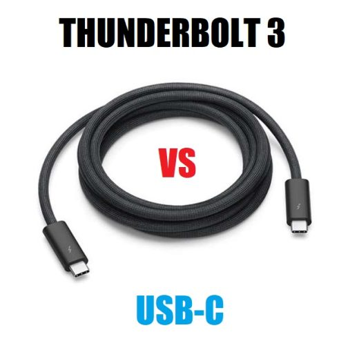 Thunderbolt 3 vs USB