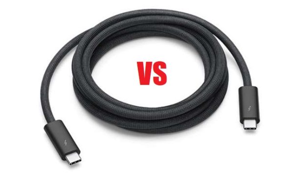 Thunderbolt 3 vs USB